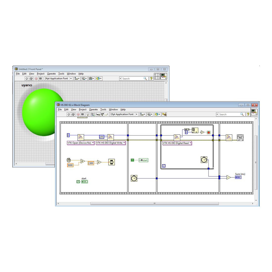 Attention Test-Measuring Response Time With Flat Sequence Structure and While Loop