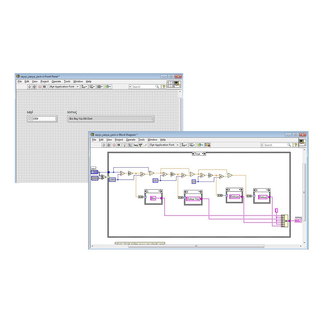 Program that Converts the Entered Number to Text