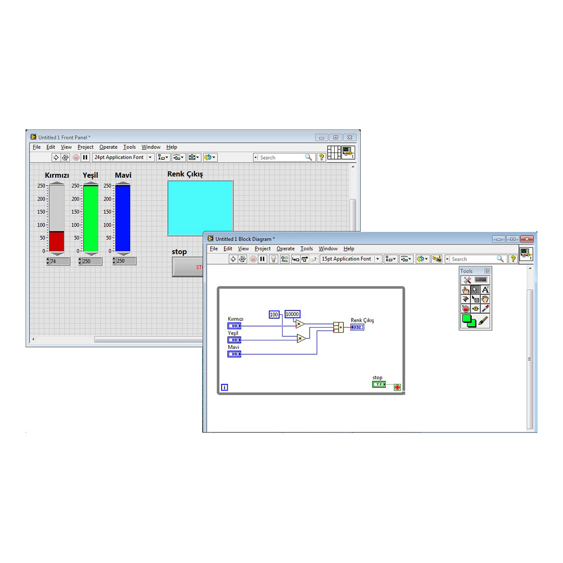 Preparation for RGB Application with DAQ Card